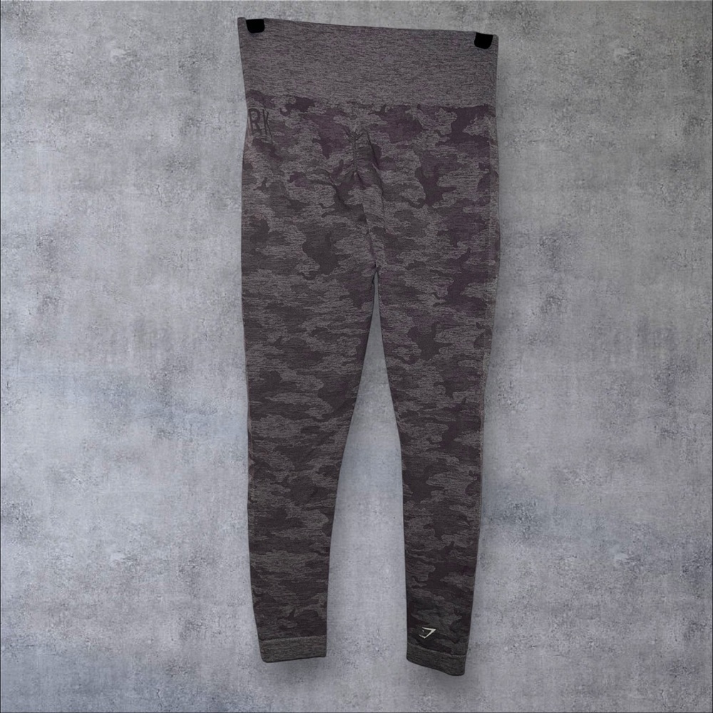 Gymshark Gray Camouflage Leggings‎ - Picture 4 of 5